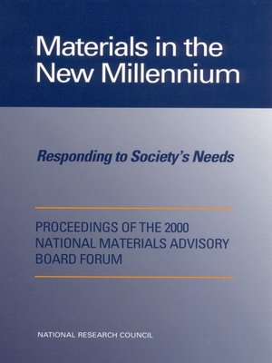 cover image of Materials in the New Millennium